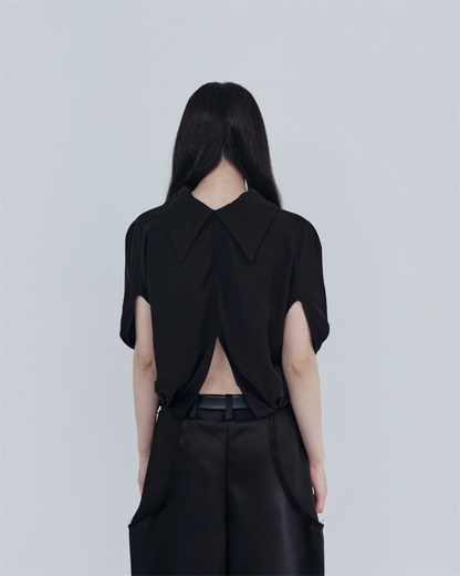 TWO-WAY DRAPE TOP