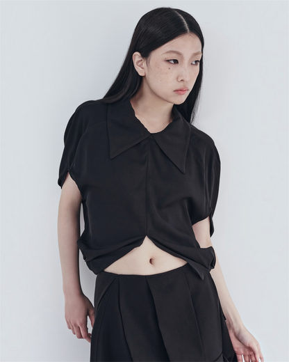 TWO-WAY DRAPE TOP