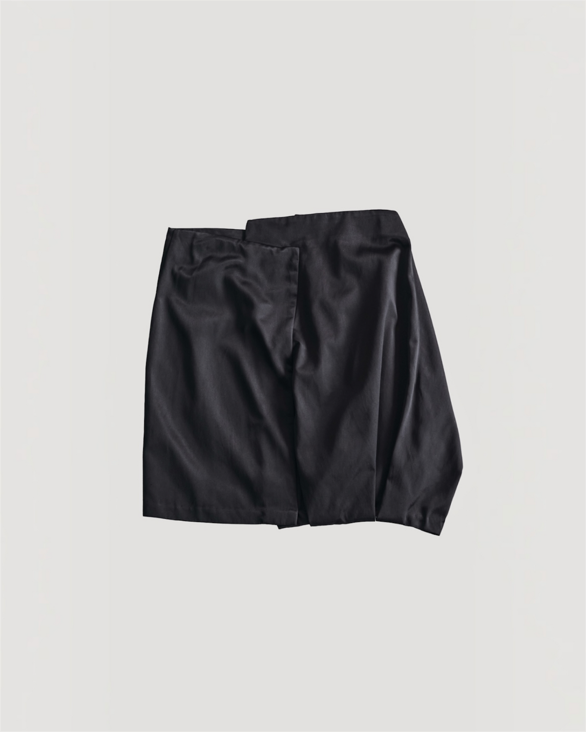 OFFSET WRAP SKIRT